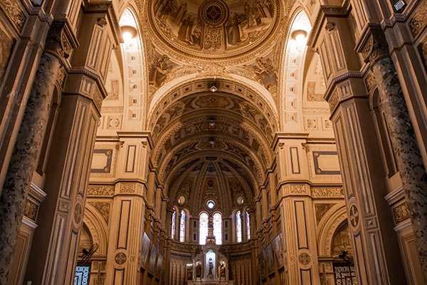 Imagem interna da Catedral de São Sebastião 