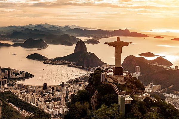 Imagem do Cristo Redentor no Rio de Janeiro