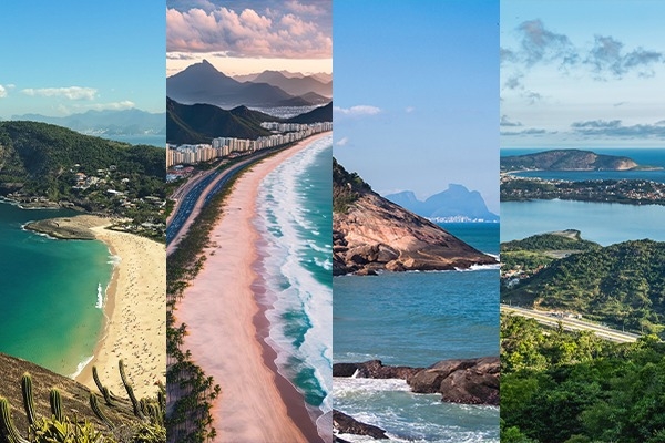 Fotos de praias paradisíacas de Rio de Janeiro e Niterói