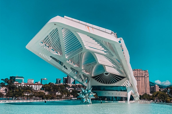 Imagem do Museu do Amanhã no Rio de Janeiro