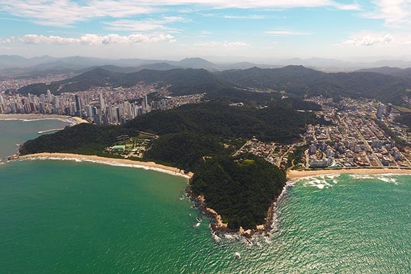 Imagem do Morro do Careca em Balneário Camboriú