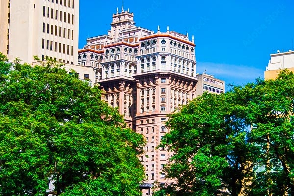 Imagem do Edifício Martinelli em São Paulo 