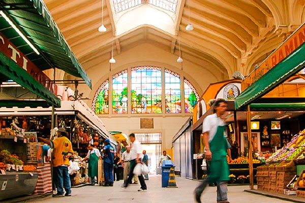 Imagem do Mercado Municipal em São Paulo 