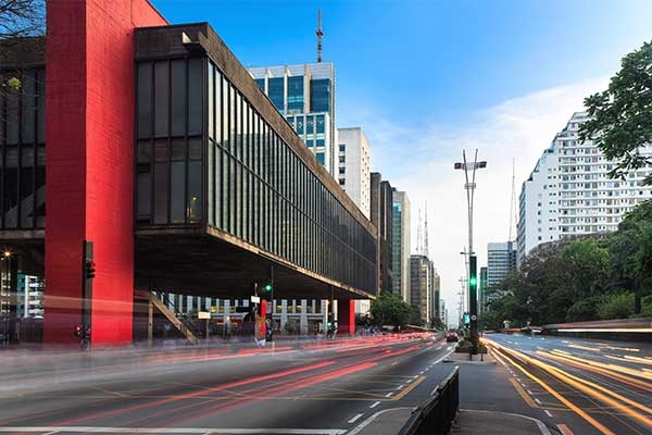 Imagem do museu MASP em São Paulo