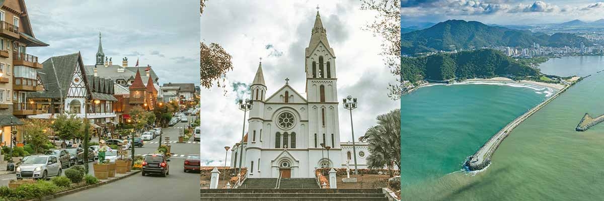 Imagem de Gramado, Ribeirão Preto e Juiz de Fora