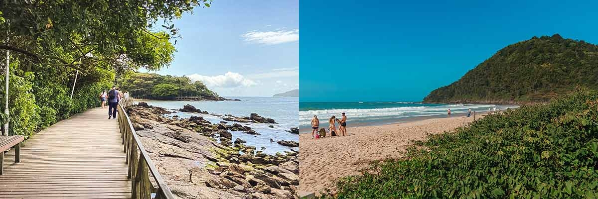 Imagem da Praia dos Amores em Balneário Camboriú 