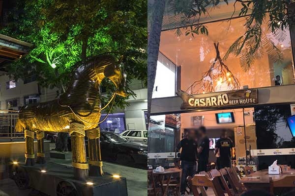 Imagem do Tróia Bar Lounge Rooftop e do Casarão Beer House em Cabo Frio 