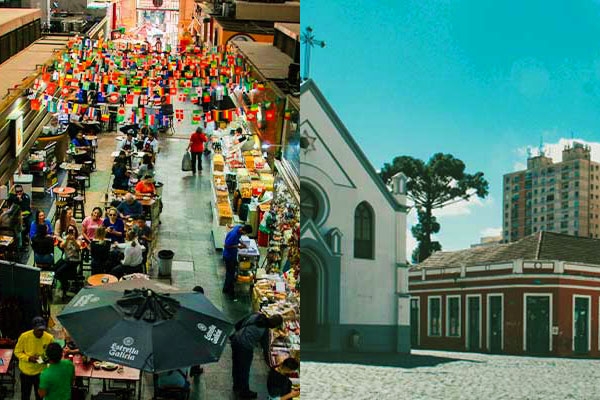 Mercado municipal e largo da ordem 