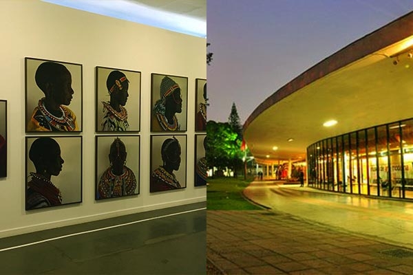 Imagem do Museu Afro Brasil e do MAM