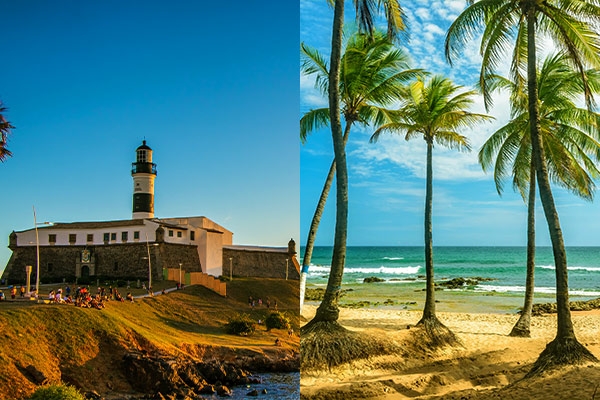  Praia do Farol da Barra e Praia de Itapuã