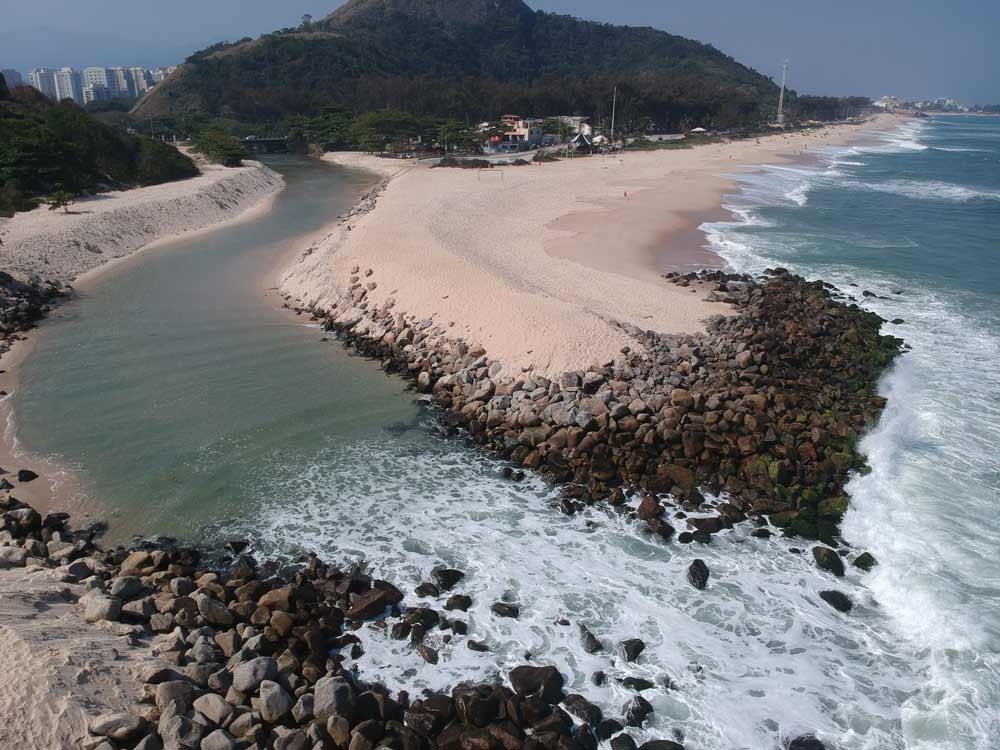 Praia da Macumba no Rio de Janeiro