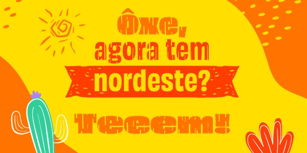 NOVIDADE! Agora tem Nordeste no site!!