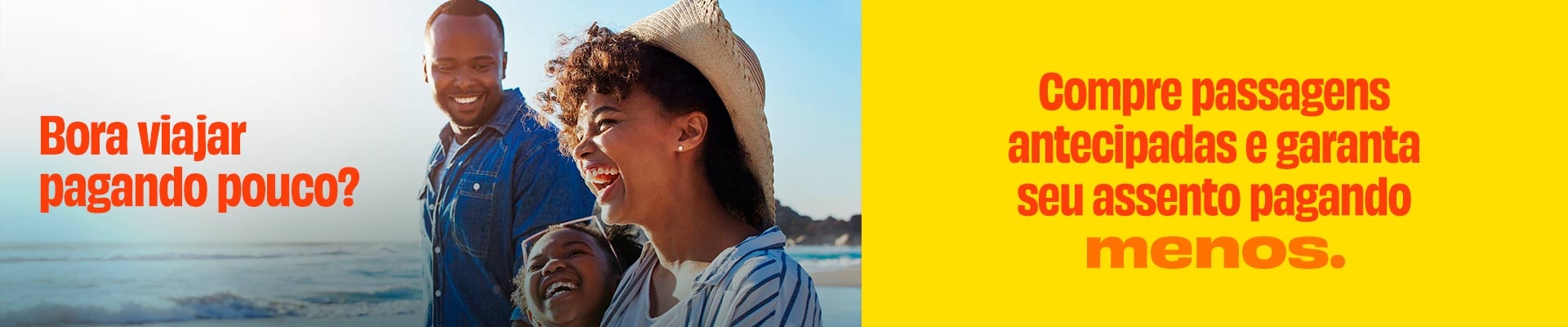 Bora viajar pagando pouco? - Compre passagens antecipadas e garanta seu assento pagando menos