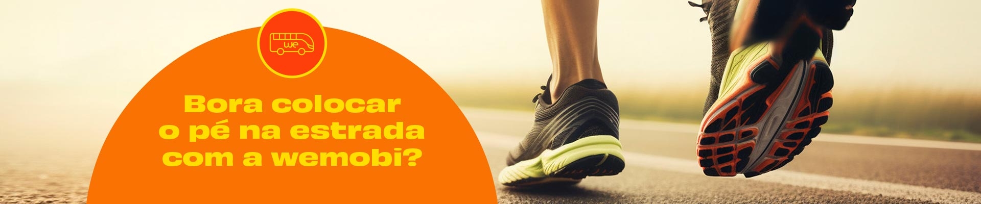 Bora colocar o pé na estrada com a wemobi?