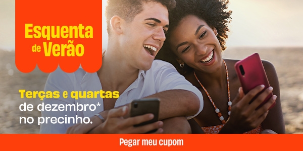 Esquenta de verão - viaje às terças e quartas de dezembro no precinho
