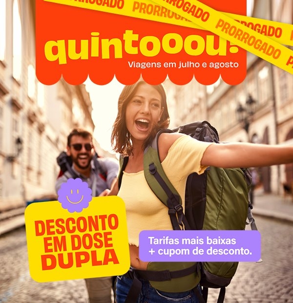 Últimas horas - Quintou com cupom de desconto de 60% para comprar sua passagem de ônibus