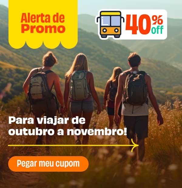 Alerta de Promo - 40% OFF para viajar de outubro a novembro!! - pegar meu cupom