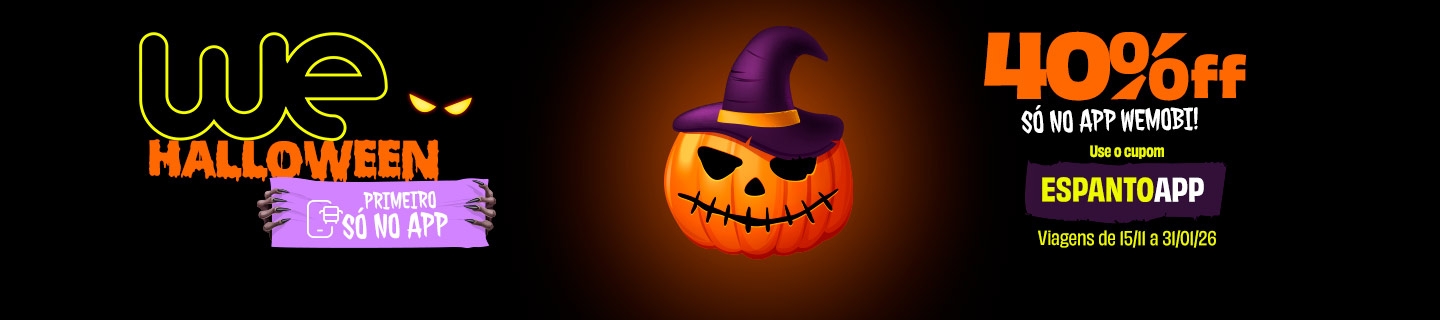 Halloween de Ofertas - 40% de desconto - Pegar meu cupom