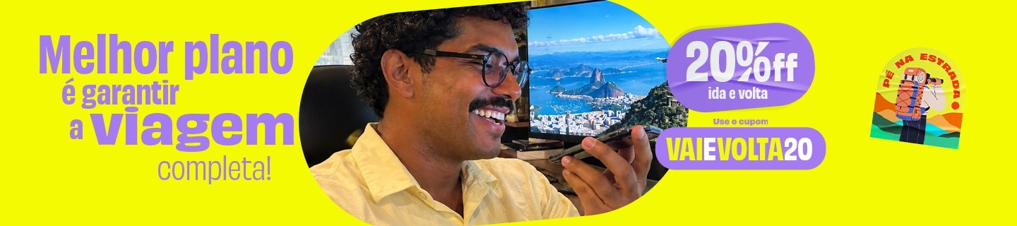 vai e volta com 20% OFF