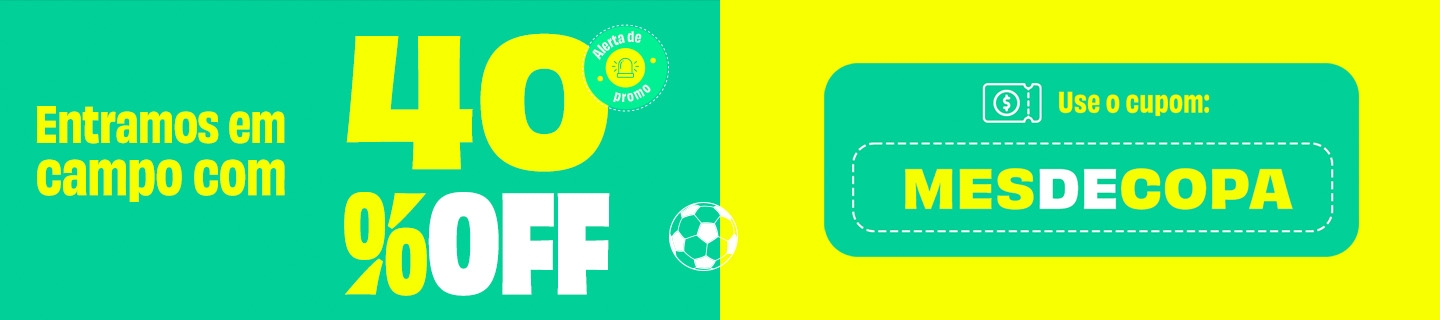 Halloween de Ofertas - 40% de desconto - Pegar meu cupom