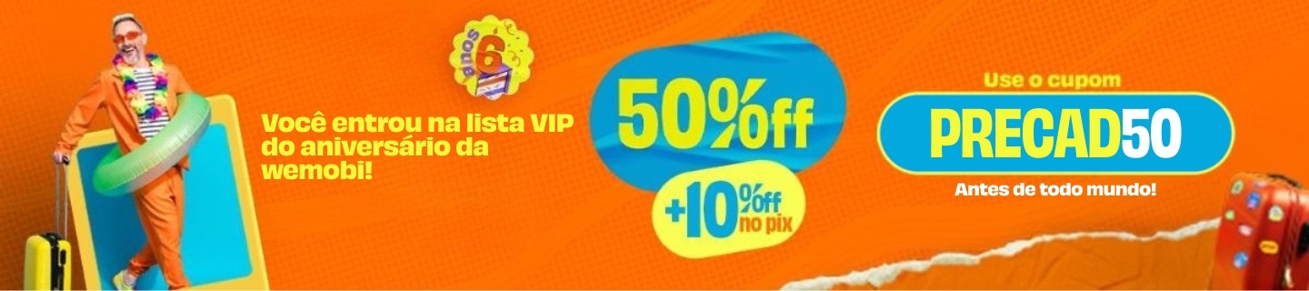 Últimas horas!! Alerta de Promo - promo de aniversário -  50%OFF - Pegar meu cupom
