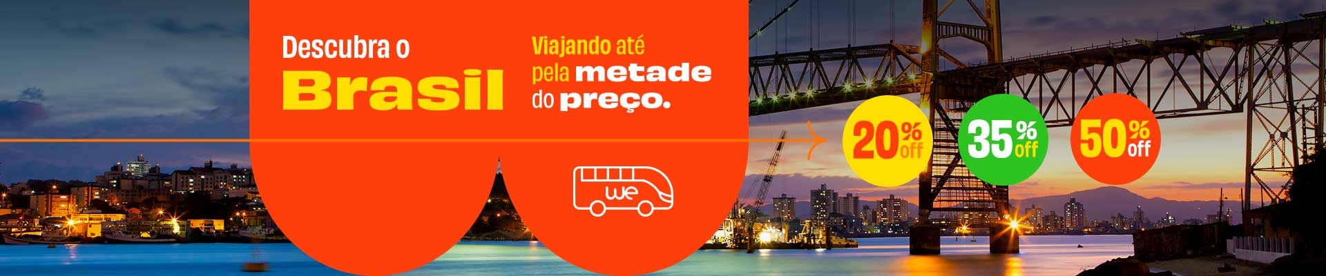 Promo Descubra o Brasil com até 50% OFF