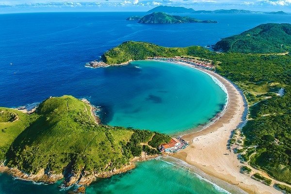 Fotos das cidades de São Paulo e Florianópolis